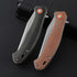 Price US$ 15.55 High Quality Ready To Ship Outdoor Edc Portable Folding Knife Micarta G10 Flax Handle Survival Camping Folding Knife Buy On Alfknives.com