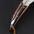 Price US$ 69.3 High Quality New Style Feather Blade Handmade Damascus Steel Knife For Men Hunting With Leather Sheath Damascus Straight Knife Buy On Alfknives.com