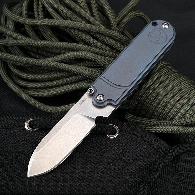 Price US$ 22.9 High Quality Folding Pocket Knife Stone Wash S35Vn Blade Steel Handle Hunting Survival Outdoor Camping Pea Key Ring Knife Hand Tools Buy On Alfknives.com