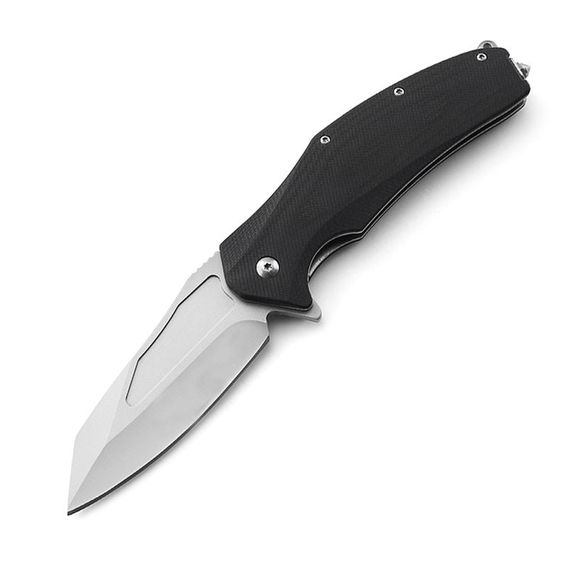 High quality 3cr13 stainless steel blade G10 Handle Outdoor Folding Pocket Survival Knife