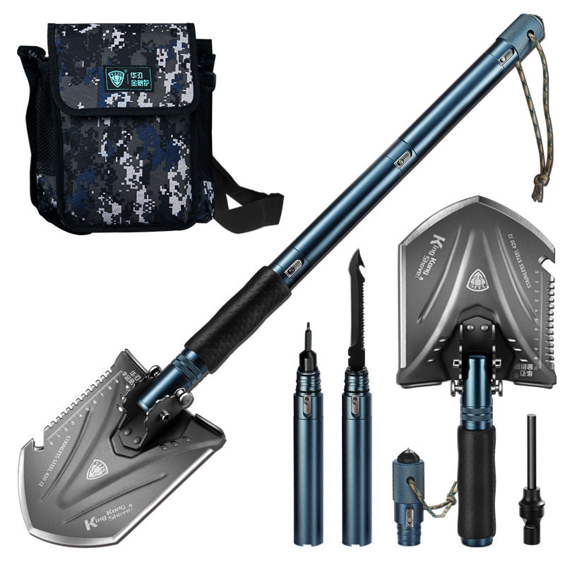 Price US$ 38.8 High Quality Tactical Survival Shovel Aluminum Handle Camping Multifunctional Shovels Tool Set Buy On Alfknives.com