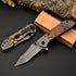 Price US$ 9.84 High Quality Stainless Steel Folding Knife Gray Titanium Coated Multifunction Outdoor Camping Survival Tactic Wooden Pocket Knife Buy On Alfknives.com