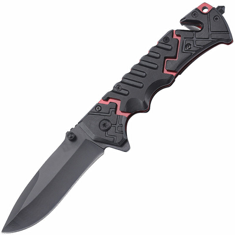 Price US$ 10.49 High Quality Good Sell Blackening Aluminum Handle Folding Pocket Knife Tactical Combat Survival Hunting Knife Hunted Series 1 For Daily Use Buy On Alfknives.com