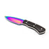 Price US$ 10.07 High Quality Ebony Wood Handle Mini Rainbow Fixed Blade Pocket Knife Edc Small Pastel Knives Other Camping & Hiking Products Titanium Knife Buy On Alfknives.com