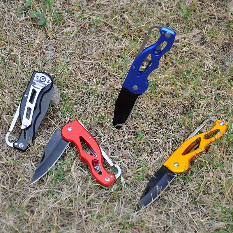 Price US$ 7.55 High Quality Oem Folding Knife Multifunction Outdoor Survival Tactical Knives Pocket Letter With Opener Fruit Cutter Keychain Carabiner Buy On Alfknives.com