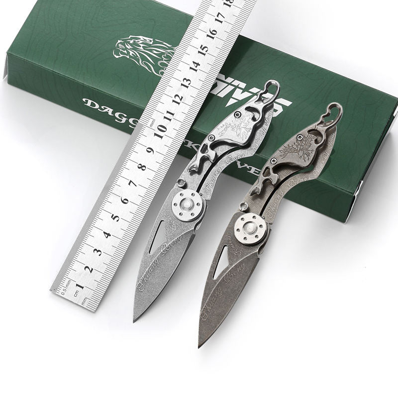 Price US$ 10.77 High Quality Small Size Folding Pocket Knife With Stone Washed Surface  Perfect Gift For Camping Hiking Rescue Survival  Self Defense Buy On Alfknives.com