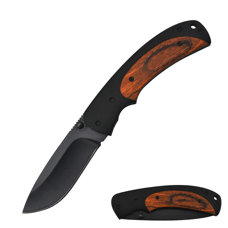 Wholesale 5CR13 stainless steel blade edc pocket outdoor rescue knife