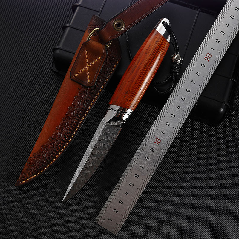 Price US$ 55.8 High Quality Damascus Steel Knife Rosewood Handle Hunting Camping Damascus Knife Edc Pocket Knives For Men Collection Outdoors Camping Buy On Alfknives.com