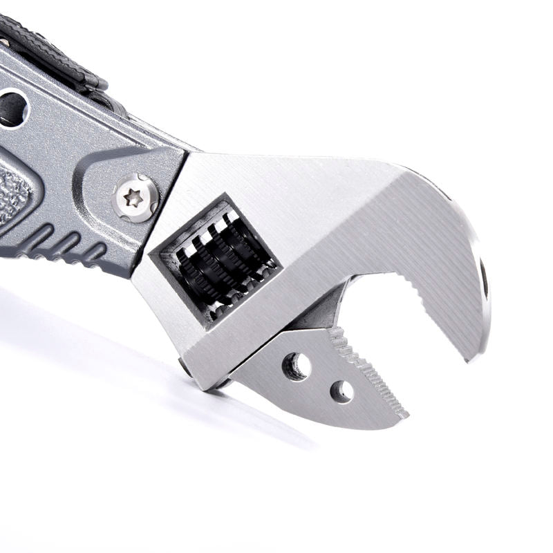 Price US$ 12.2 High Quality Other Hand Tools Folding Pocket Camping Handmade Spanner Combination Adjustable Wrench Pliers With Knife Screwdrivers Buy On Alfknives.com