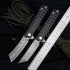 Price US$ 22.2 High Quality Damascus Knife T Head Plate Head Folding Knife Steel Handle High Hardness Outdoor Camping Hunting Knives Buy On Alfknives.com