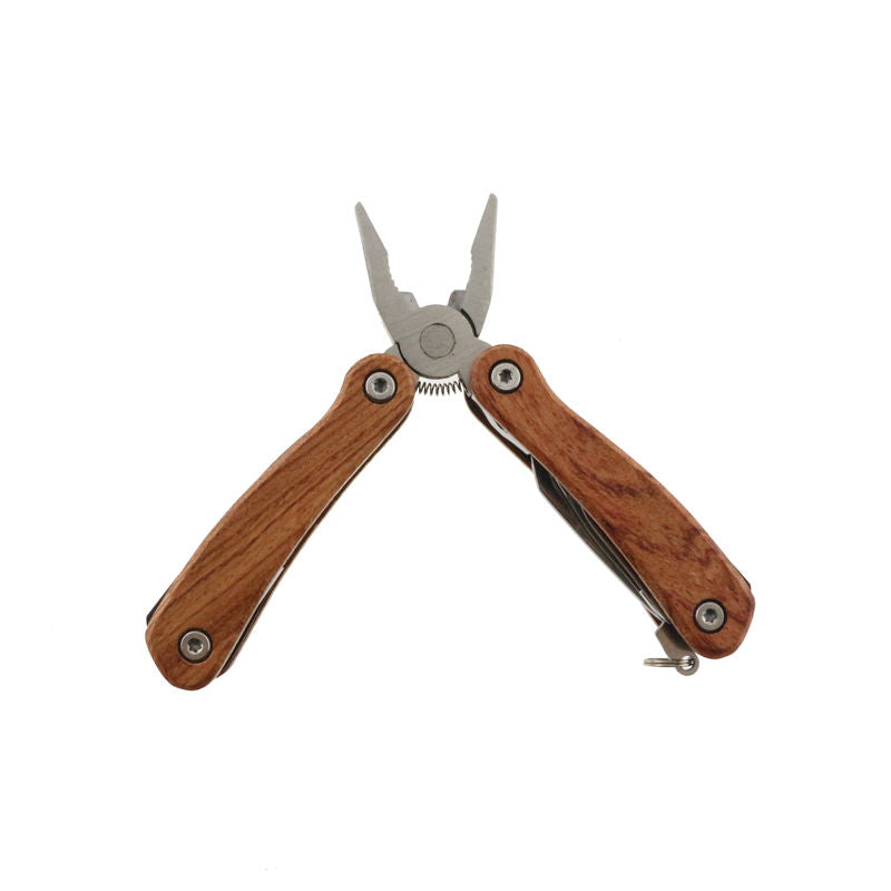 High quality stainless steel wood handle multi tool survival camping Multi tool