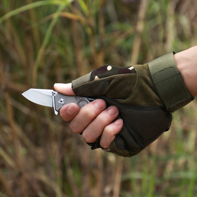 Price US$ 65.2 High Quality High Quality S35Vn Blade Titanium Alloy Handle Mini Edc Field Camping Outdoor Self Defense Folding Knife Buy On Alfknives.com