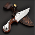 Price US$ 42.8 High Quality Small New Design Wooden Handle Fixed Blade Damascus Knife For Men Buy On Alfknives.com