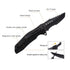 Price US$ 9.31 High Quality Popular Best Seller Outdoor Camping Knife Bushcraft Folding Tactical Survival Knife Black Pocket Knife Hunting With Fire Starter Buy On Alfknives.com