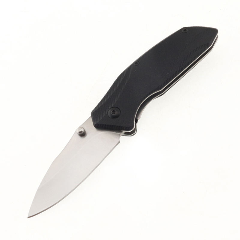 High quality 3cr13 steel blade G10 handle outdoor folding pocket survival camping knife