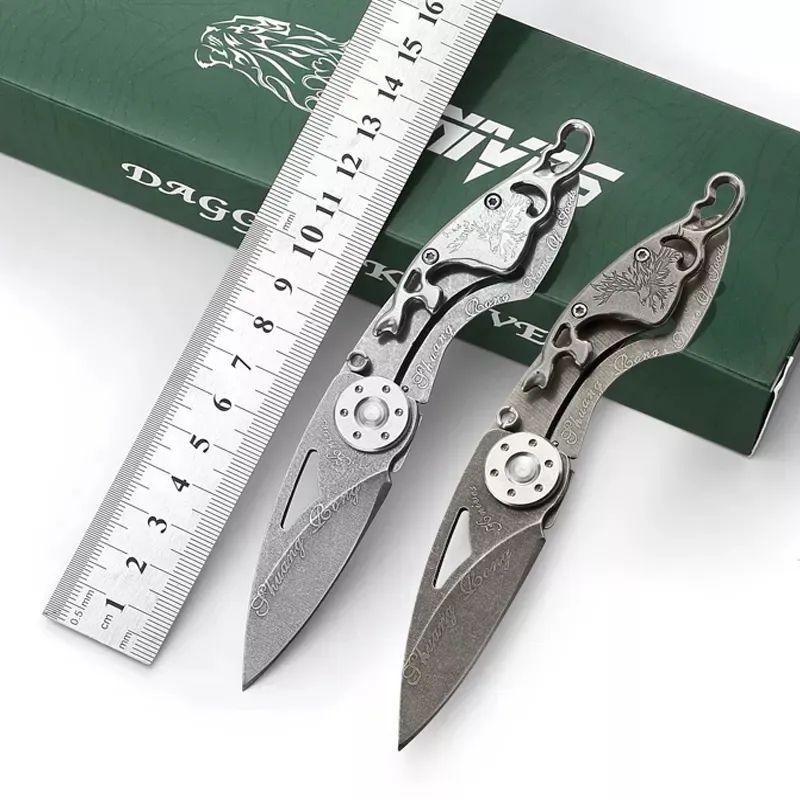 High quality Stainless steel blade safe lock camping utility fold pocket knife with clip