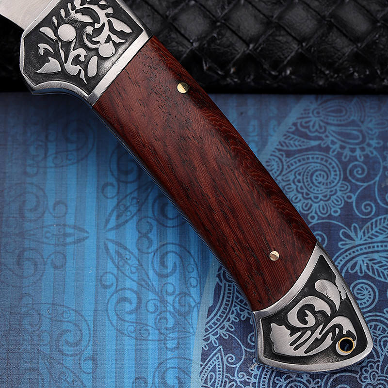 Price US$ 12.2 High Quality Hot Sale 7Cr17Mov Steel Tactical Hunting Outdoor Knife Folding Blade Wood Handle Camping Survival Pocket Knives Buy On Alfknives.com