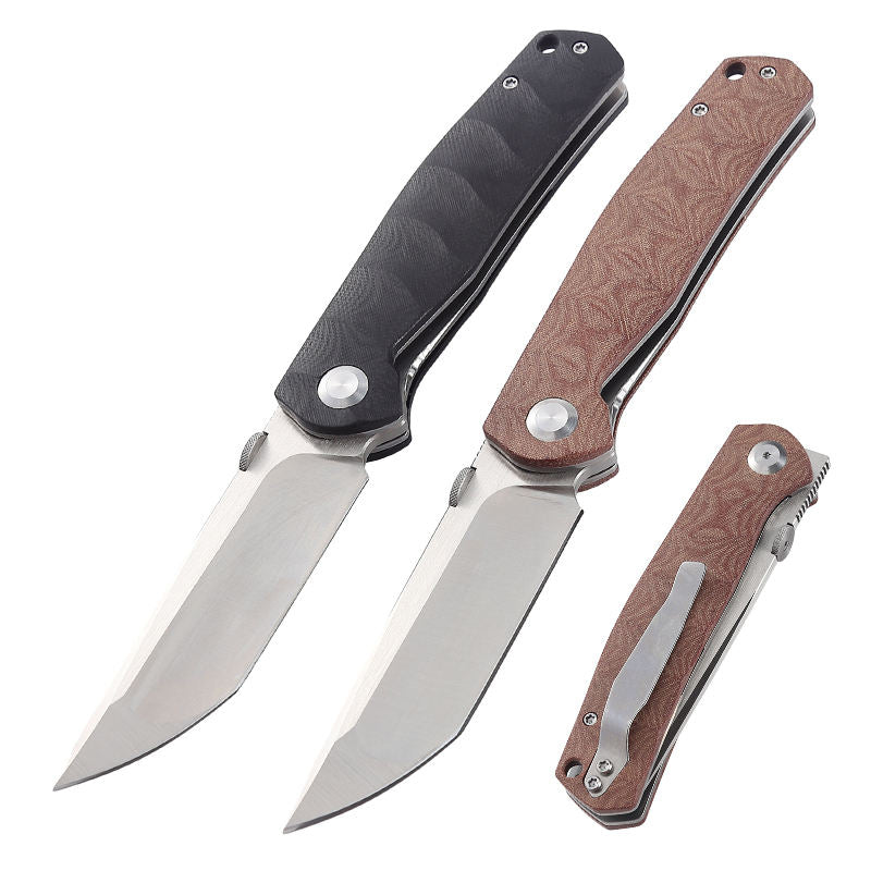 Price US$ 17.53 High Quality High Quality D2 Steel Blade Edc Pocket Folding Knife With G10 Handle 2 Color Options Buy On Alfknives.com