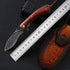 Price US$ 32.8 High Quality High Hardness Forged Damascus Steel Handmade Outdoor Self Defense Hunting Pocket Knife Sandalwood Handle Buy On Alfknives.com