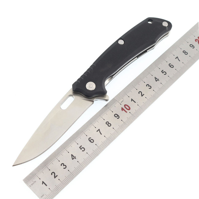 High quality stainless steel blade G10 handle pocket utility knives camping folding knife