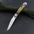 Hot sell resin handle  420 steel blade EDC outdoor knives sharp pocket survival knife