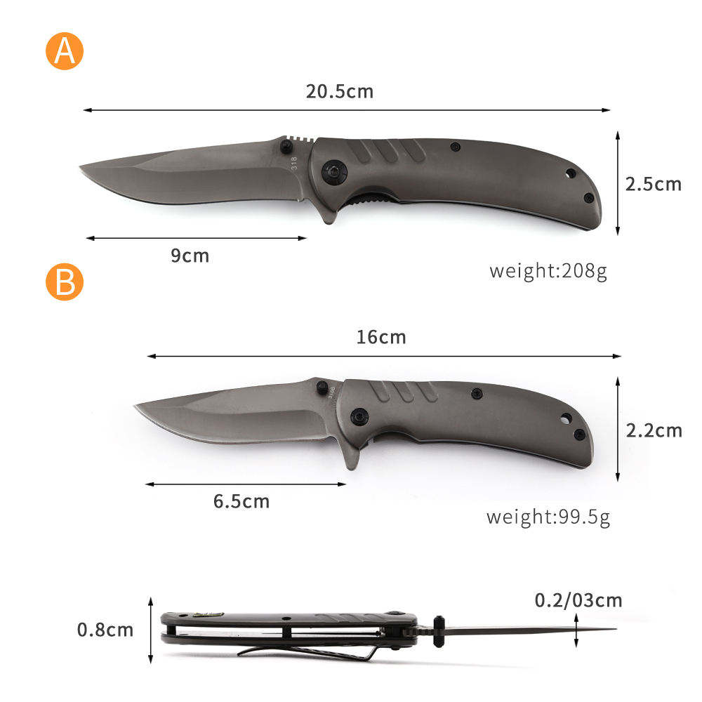 Price US$ 8.06 High Quality Full Titaniums Stainless Steel Outdoor Survival Tool Camping Folding Pocket Knife Buy On Alfknives.com