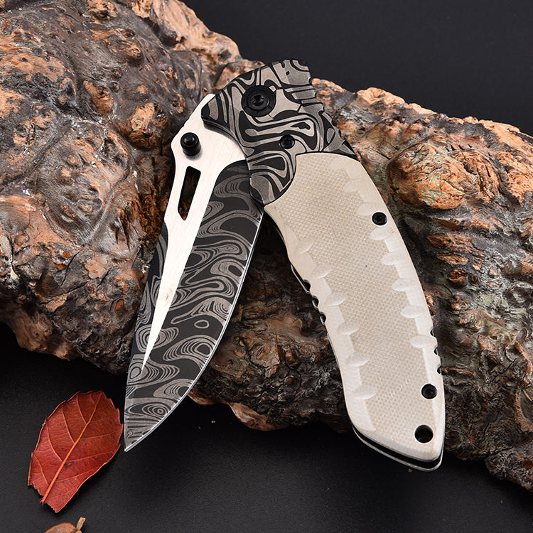 Price US$ 9.85 High Quality Best Sellers 2022 White G10 Handle Outdoor Tactical Camping Survival Hunting Pocket Folding Knife For Sale Buy On Alfknives.com