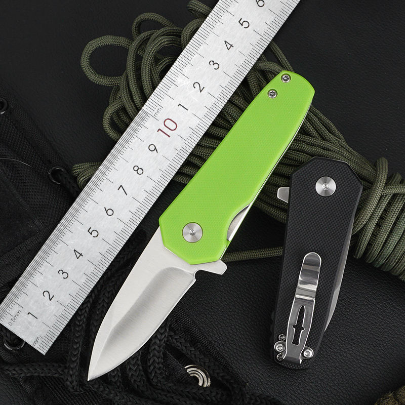 Price US$ 11.37 High Quality Ready To Ship New Mini Folding Knife G10 Handle 440C Blade Knife With Gift Box Small Outdoor Hunting Survival Pocket Knife Buy On Alfknives.com