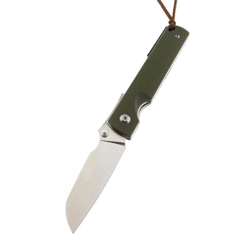 High Quality  D2 steel blade folding hunting G10 pocket knife