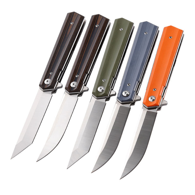 Price US$ 14.18 High Quality Folding Knife D2 Steel Blade Flipper Tactical Camping Survival Pocket Outdoor Knives With Four Color Buy On Alfknives.com