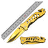 Price US$ 10.62 High Quality Oem Titanium Plated Blade Practical Gift Camping Survival Folding Portable Pocket Knife For Customizable Knife Color Buy On Alfknives.com