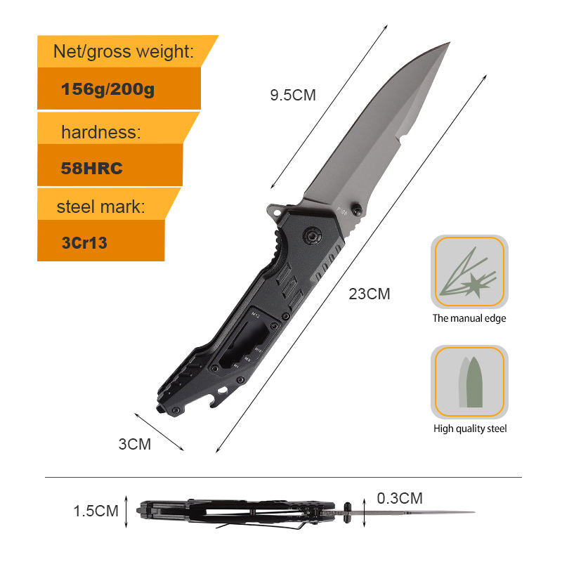 Price US$ 15.9 High Quality Trending Products 2023 New Arrivals Folding Pocket Stainless Steel Utility Multi Function Knife For Protection Buy On Alfknives.com