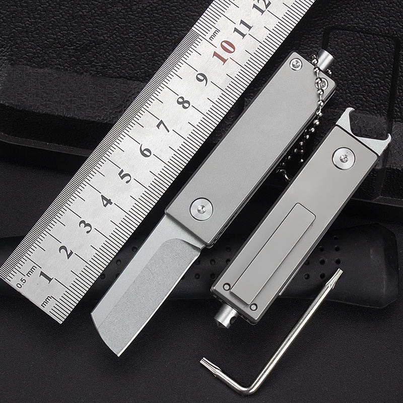 Price US$ 20.9 High Quality S35Vn Steel Small Outdoor Survival Edc Knife Pocket Multi Tools With Screwdriver Keychain Buy On Alfknives.com