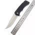 High Quality  G10 handle sharp camping tactical knives folding survival bowie knife