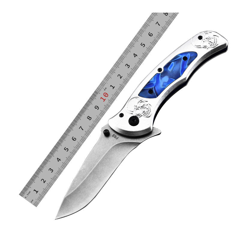 Price US$ 9.56 High Quality Skull Aluminum Handle Custom Folding Camping Outdoor Knife Survival Pocket For Pakistan Usa Market Buy On Alfknives.com