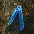 Price US$ 10.54 High Quality Colourful Rainbow Tactical Small Outdoor Camping Women Self Defense Survival Edc Folding Pocket Knife Buy On Alfknives.com