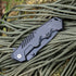 Price US$ 8.38 High Quality Other Smart Products Aluminum Black Handle Custom Stainless Steel Pocket Hunting Camping Knife In Black Buy On Alfknives.com