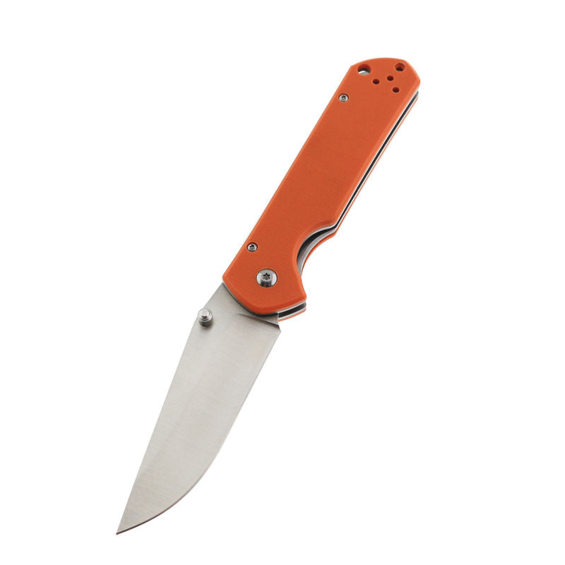 New design 8cr13 steel blade G10 handle folding outdoor knife