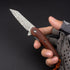 Price US$ 14.92 High Quality Best Gifts 9Cr18Mov Damascus Steel Camping Outdoor Hunting Pocket Knife Rose Wood Handle Buy On Alfknives.com