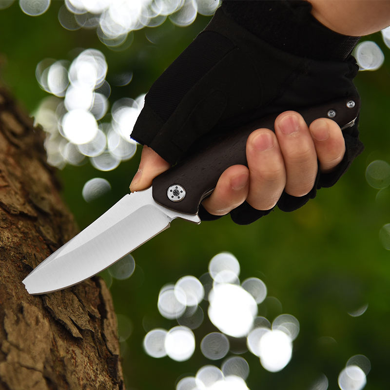 Price US$ 19.9 High Quality Pakistan Germany Black Hunter Camping Outdoor Wood Handle Knife Hunting Survival Buy On Alfknives.com