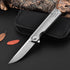 Price US$ 98.3 High Quality Titanium Alloy Handle High Hardness Outdoor Handmade Folding Camping Pocket M390 Knife Buy On Alfknives.com