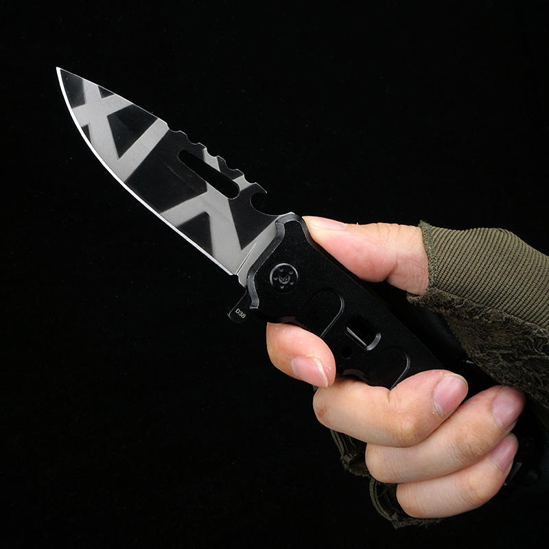 Price US$ 10.85 High Quality Titanium Multifunction Folding Pocket Knife Tactical Survival Tool Hunting Hiking Self Defense Rescue Outdoor Knife Wrench Buy On Alfknives.com