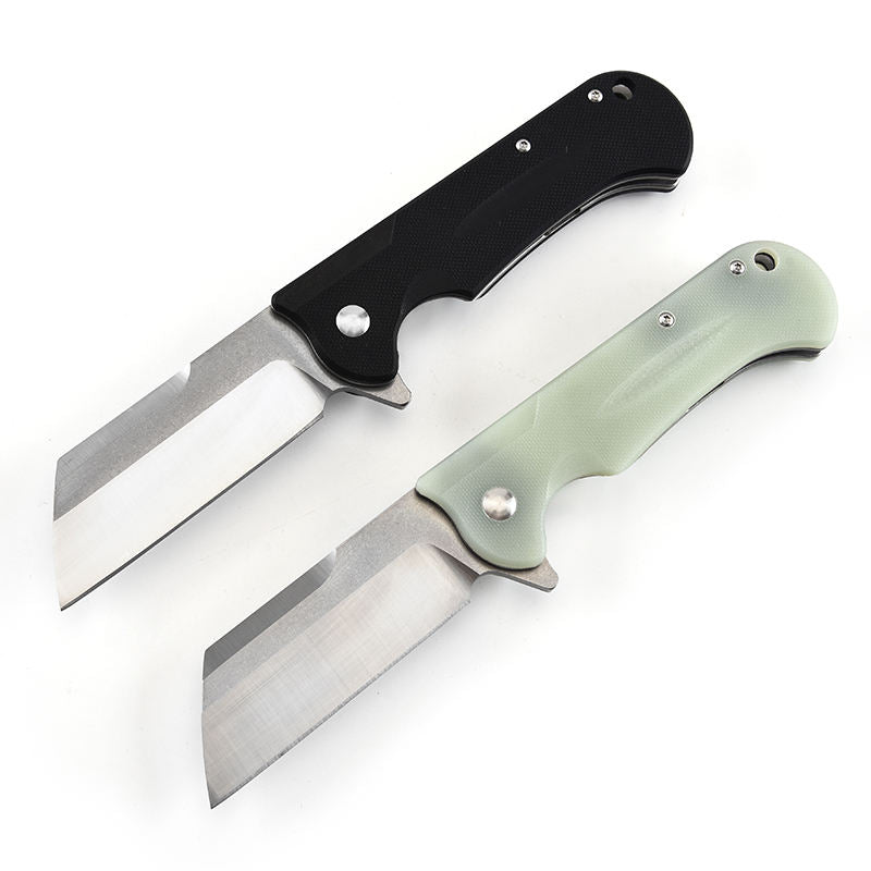 Price US$ 13.8 High Quality Outdoor Blade Combat No Logo Hunting Folding G10 D2 Steel Knife Buy On Alfknives.com