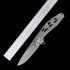 Price US$ 79.9 High Quality Best Titanium Alloy Handle D2 Steel Tactical Jungle Pocket Hunting Knife Folding Knives With Grey Titanium Surface Buy On Alfknives.com