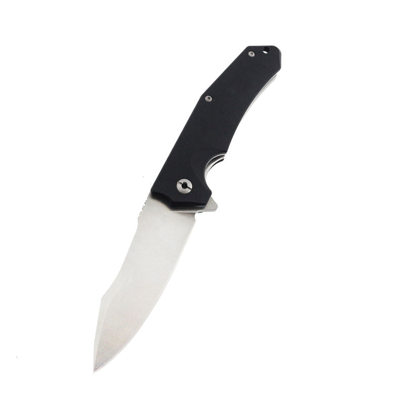 professional G10 handle survival tactical knife fold pocket knife survival knife hunting outdoor