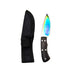 Price US$ 10.07 High Quality Ebony Wood Handle Mini Rainbow Fixed Blade Pocket Knife Edc Small Pastel Knives Other Camping & Hiking Products Titanium Knife Buy On Alfknives.com