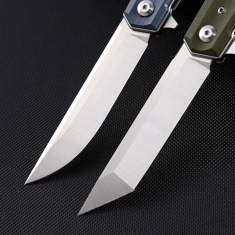 Price US$ 14.18 High Quality Folding Knife D2 Steel Blade Flipper Tactical Camping Survival Pocket Outdoor Knives With Four Color Buy On Alfknives.com