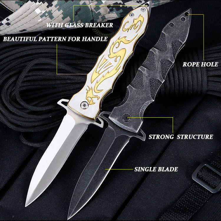 Price US$ 11.96 High Quality Tactical  High Quality Hunting Survival Tactical Stainless Steel Outdoor Camping Colorful Knife Buy On Alfknives.com