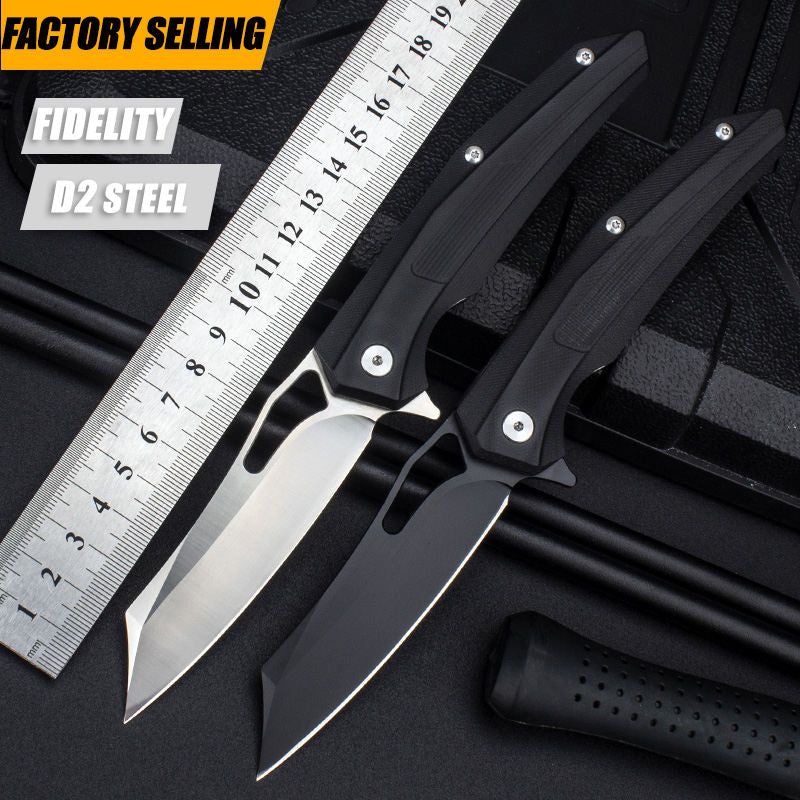 Price US$ 23.36 High Quality D2 Steel G10 Handle Pocket Knife Razor Sharp Blade Drop Point Hunting Knives Survival Camping Folding Knife Buy On Alfknives.com