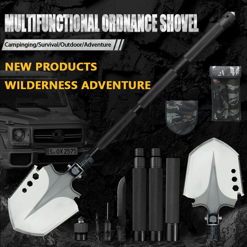 Price US$ 18.9 High Quality Multifunctional Portable Folding Shovel 77Cm Handle Length Outdoor Gardening Tools Camping Stainless Steel Survival Shovel Set Buy On Alfknives.com